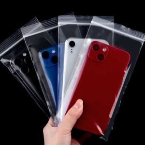 Disposable thickened transparent waterproof and dustproof sealing protective cover for mobile phones